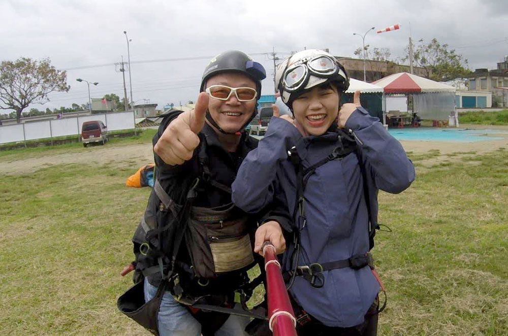 花蓮飛行傘體驗