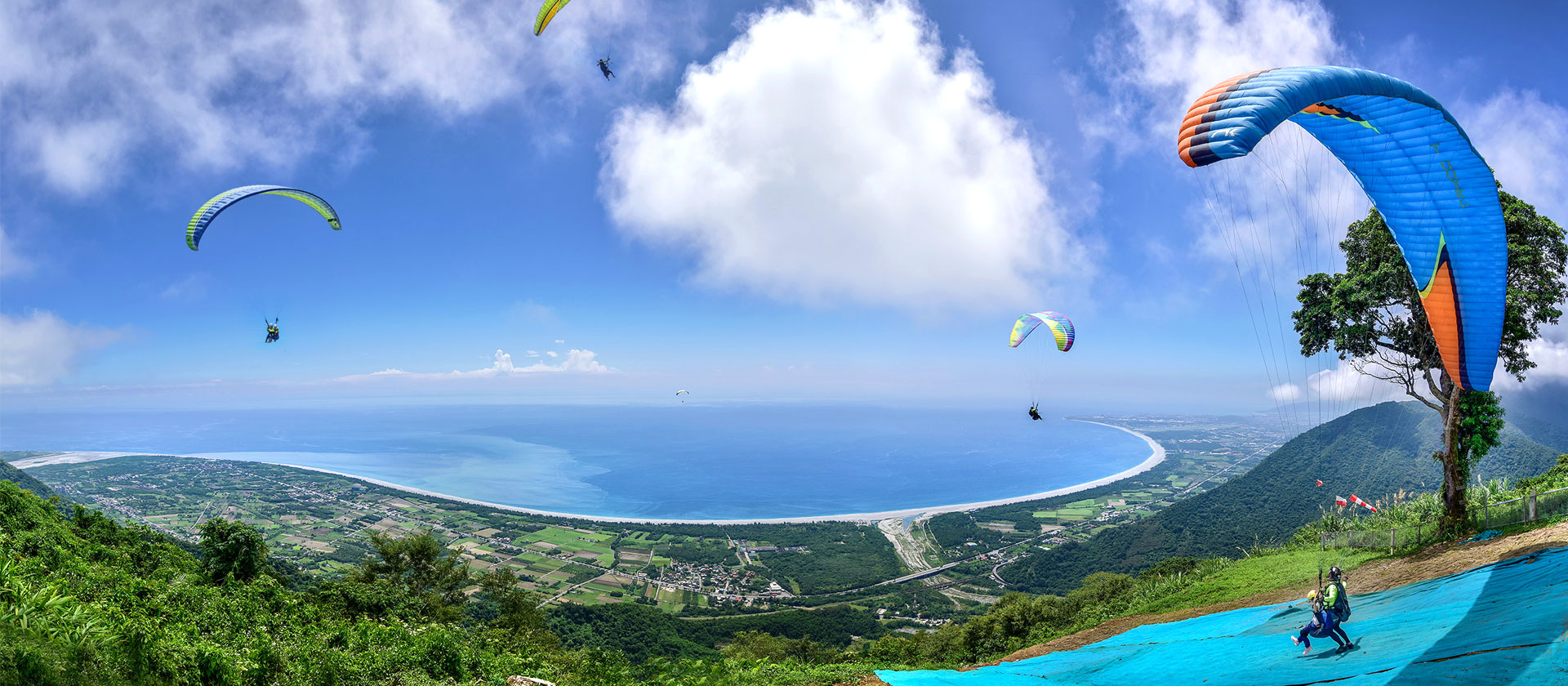 花蓮飛行傘體驗