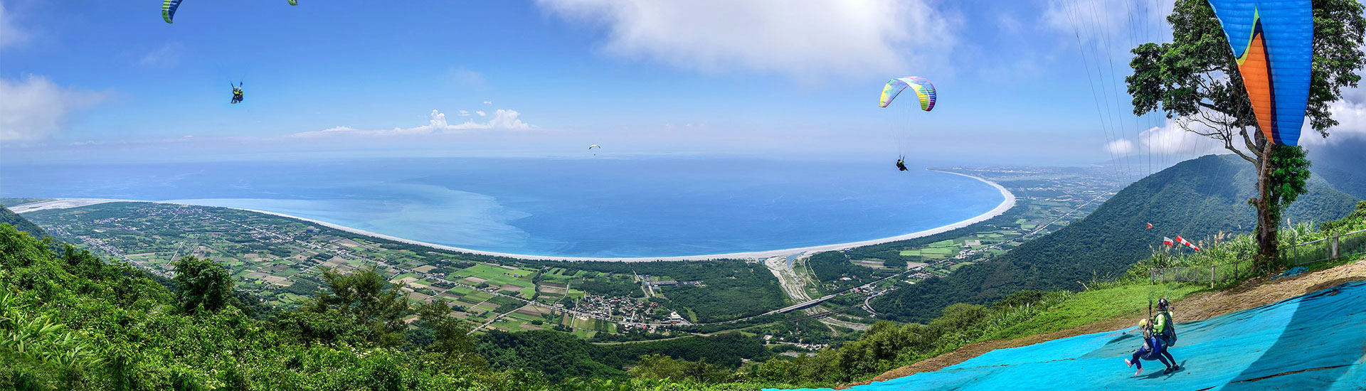 花蓮飛行傘體驗